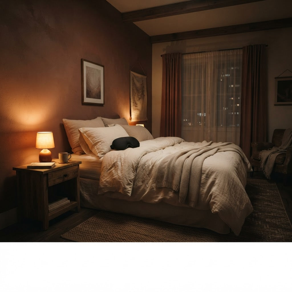 Rise Labs hero night bedroom