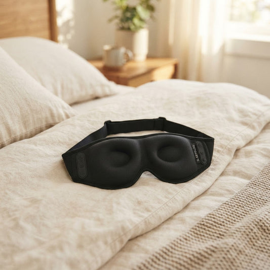 The Night Shift Bundle — Mask + Silk Pillowcase + White Noise Machine