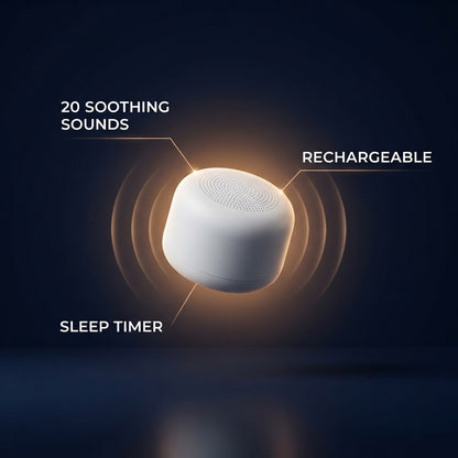 Drift features: 20 soothing sounds, rechargeable, sleep timer