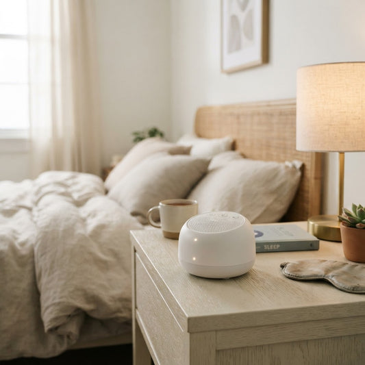 Drift Portable White Noise Machine — 20 Soothing Sounds, Rechargeable, Timer